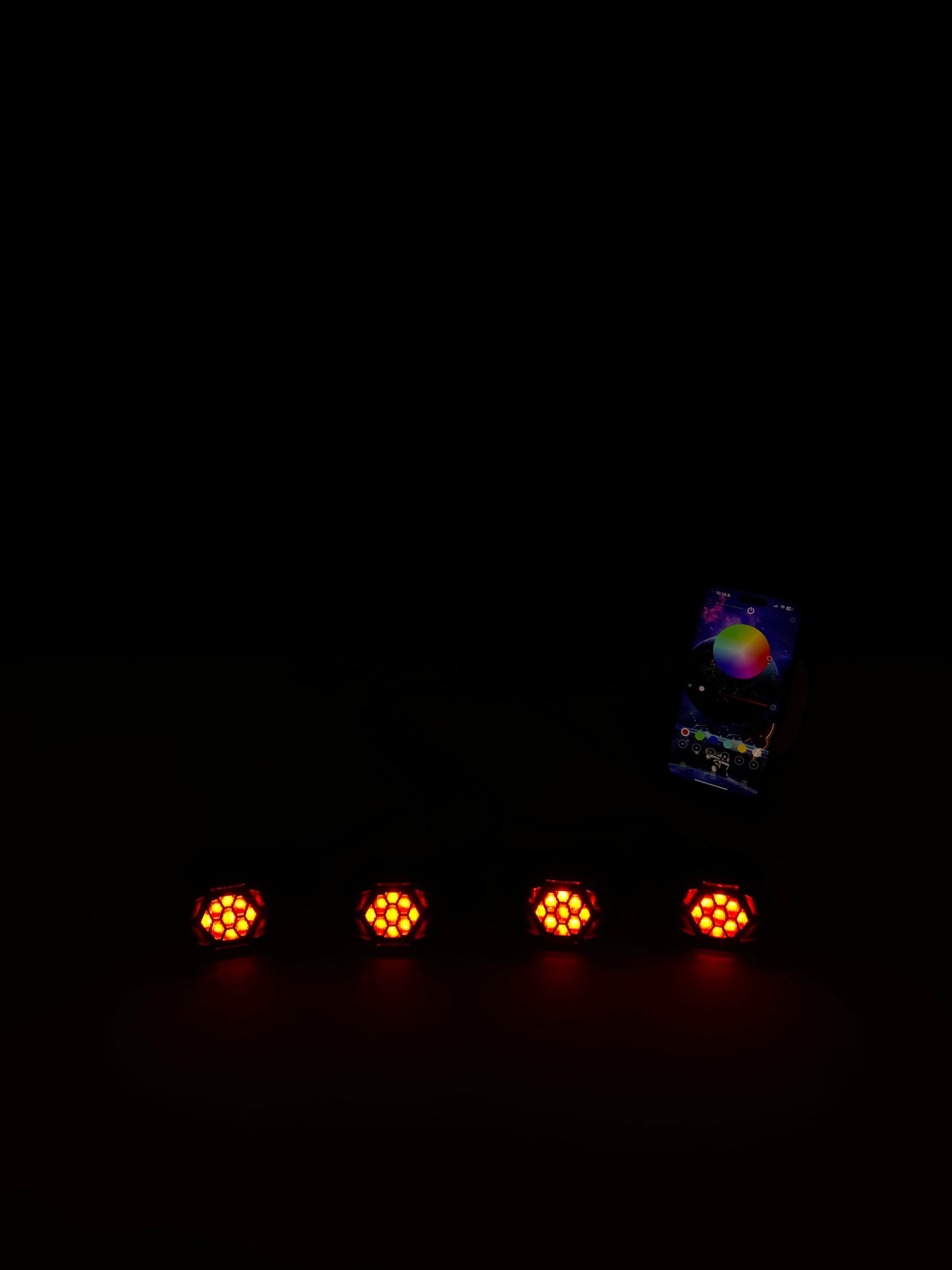 RGBW rock lights