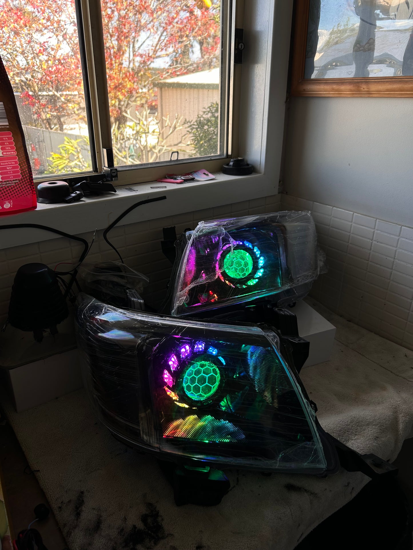 N70 Hilux custom headlights