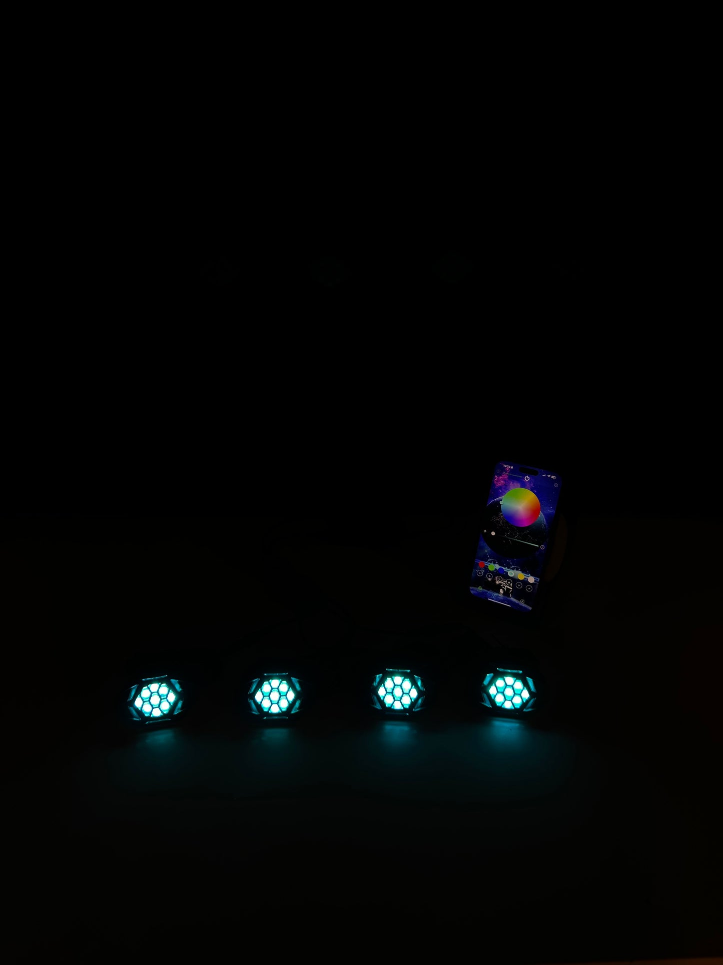RGBW rock lights