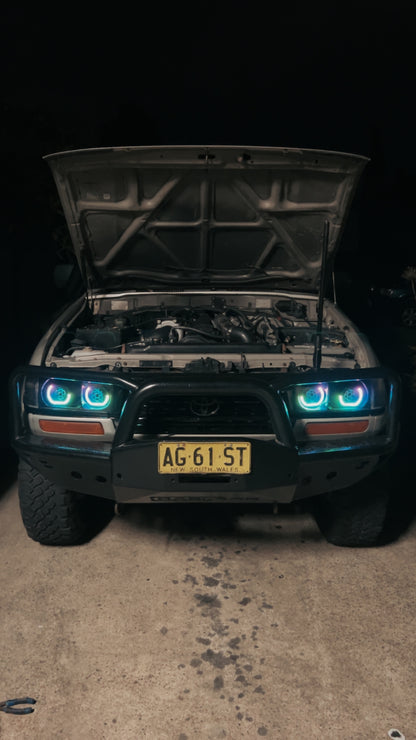 80 series angry eye headlights