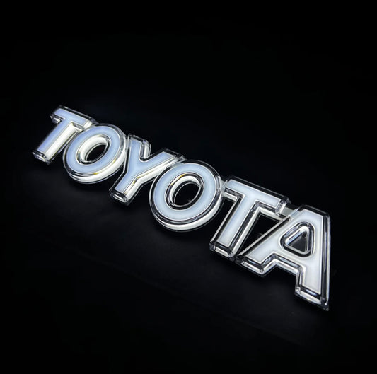 LED Toyota badge