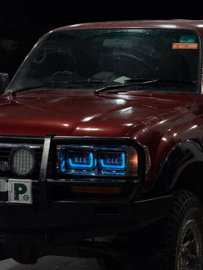 4X6 angry eye Headlight