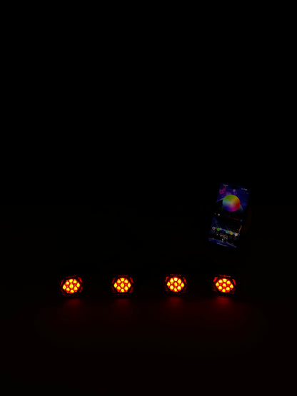 RGBW rock lights