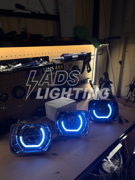 5x7 Custom Headlights
