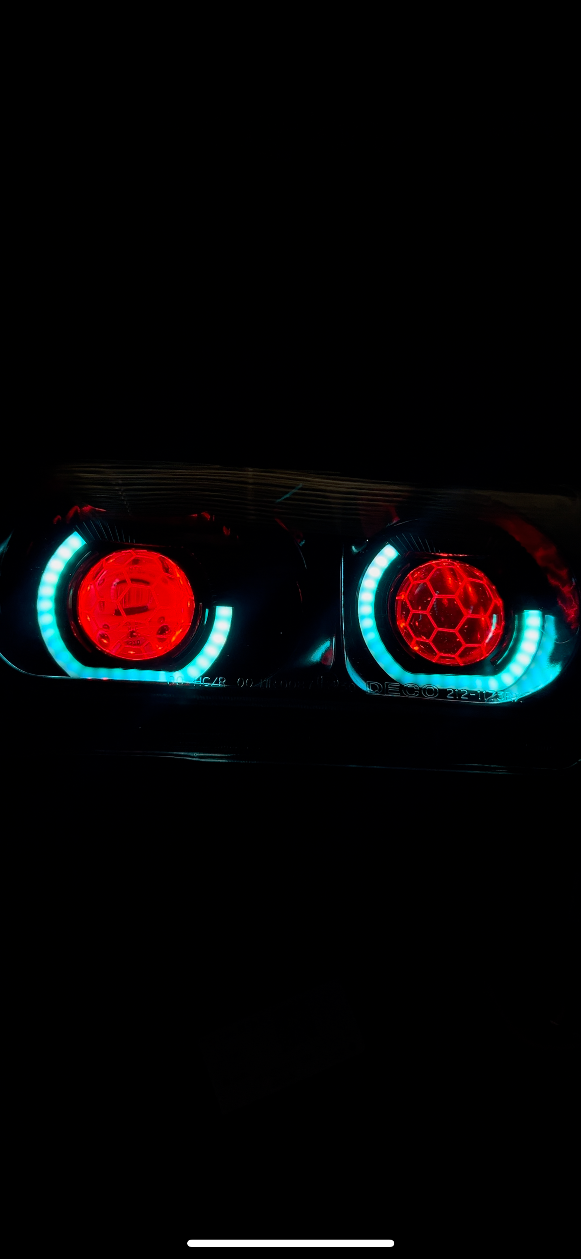 80 series angry eye headlights