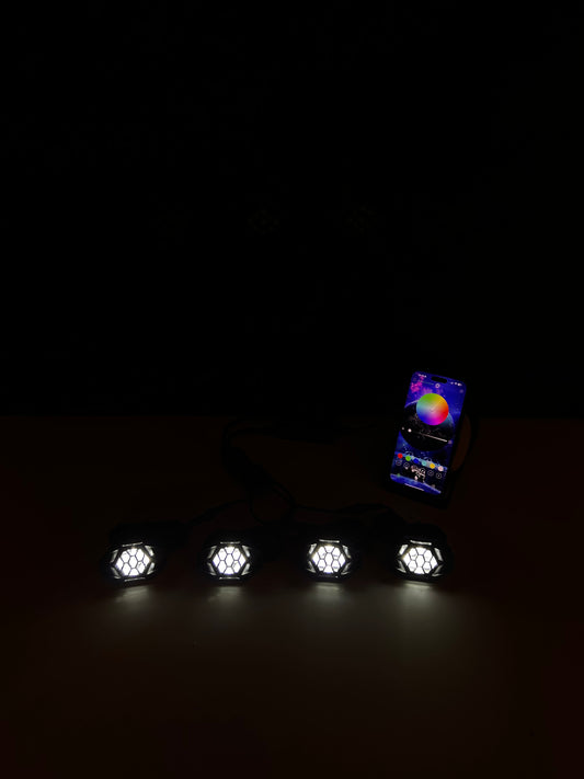 RGBW rock lights