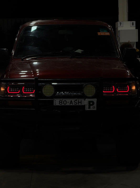 4X6 angry eye Headlight