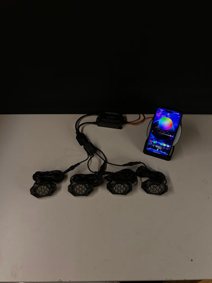 RGBW rock lights